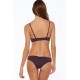 Maillot de bain femme triangle noir 