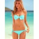 Maillot de bain bandeau bleu