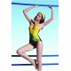 Maillot de bain femme 1 pièce trikini croisé