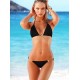 Maillot de bain noir avec chaine dorée