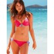 Maillot de bain push-up rose et bleu