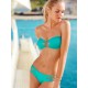 Maillot de bain bandeau bleu 