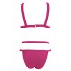 Maillot de bain femme triangle rose