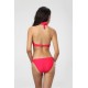 Maillot de bain corbeille effet push-up rouge