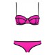 Maillot de bain corbeille rose fushia