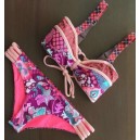 Maillot de bain femme bandeau crois&eacute;