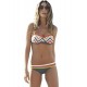 Maillot de bain femme bandeau motif floral